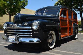 1948 ford deluxe woodie station wagon